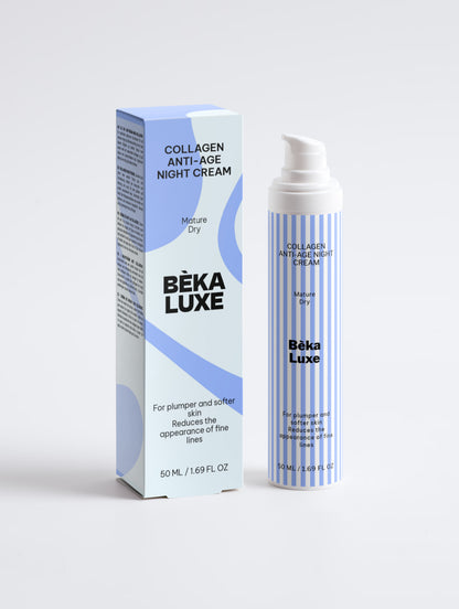 Beka Luxe Нощен крем Anti-Age с колаген
