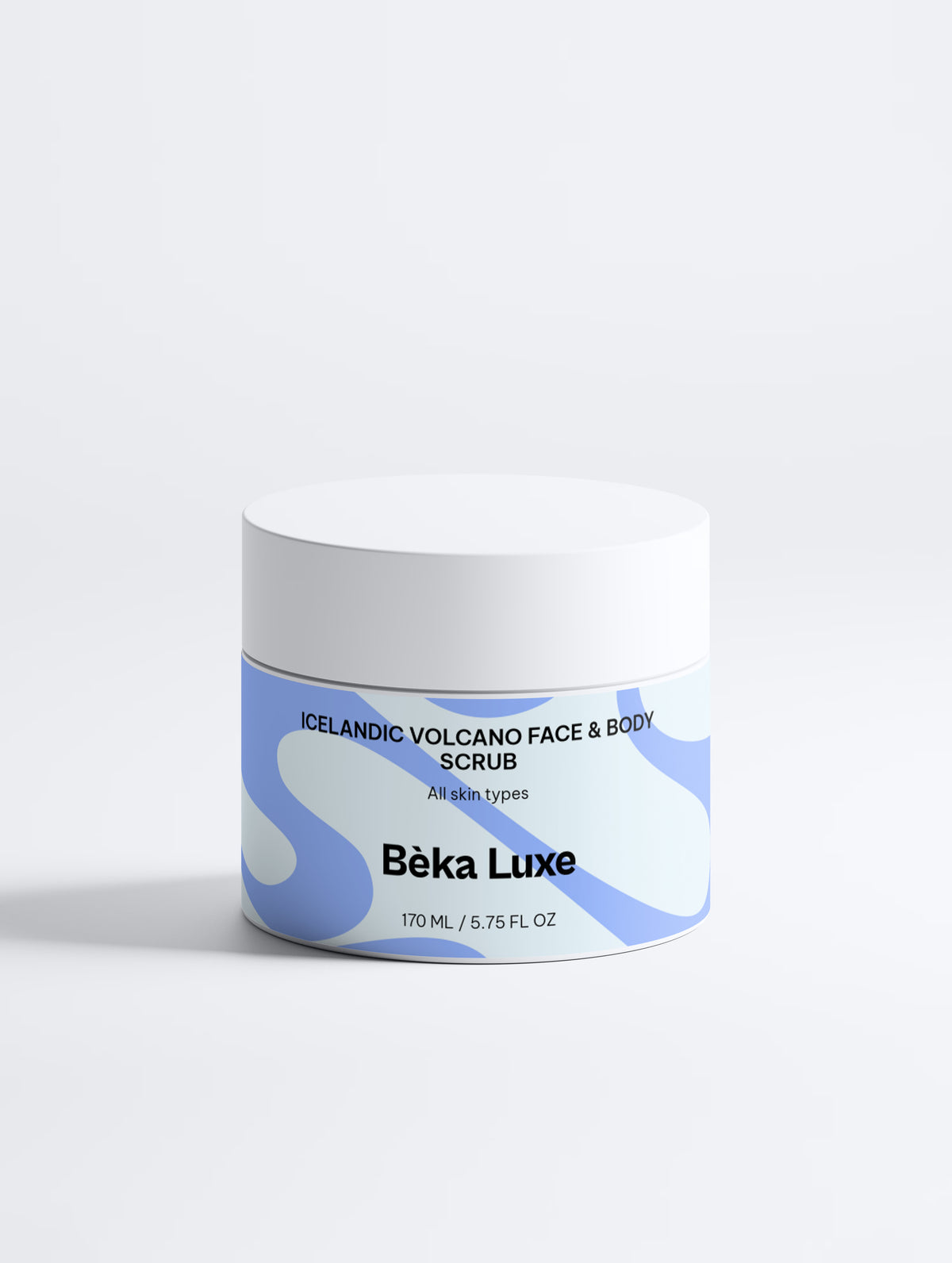 Beka Luxe Исландски scrub за лице и тяло с вулканични частици