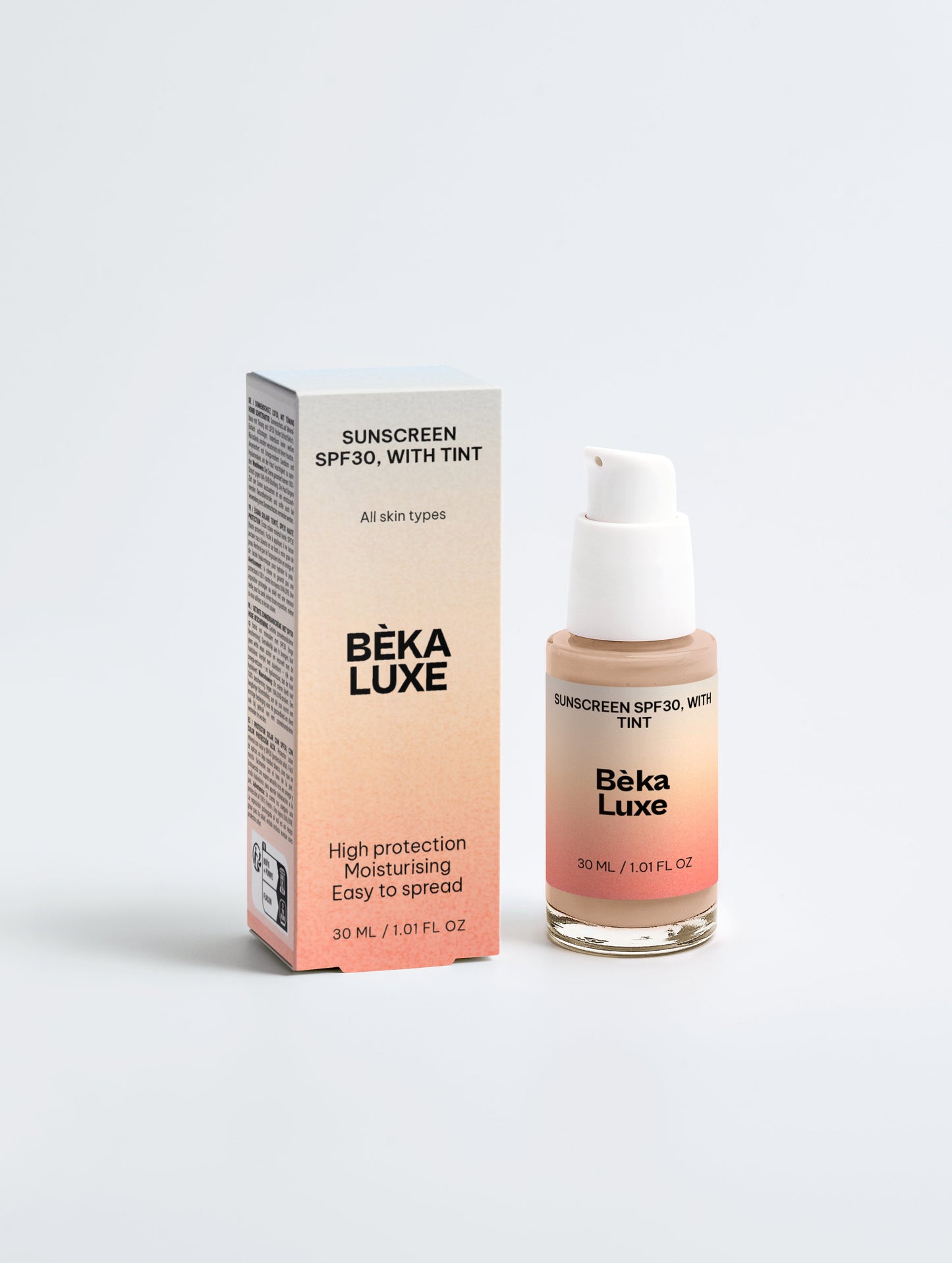 Тинтована слънцезащита SPF30