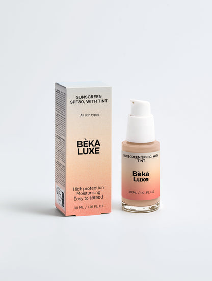 Тинтована слънцезащита SPF30
